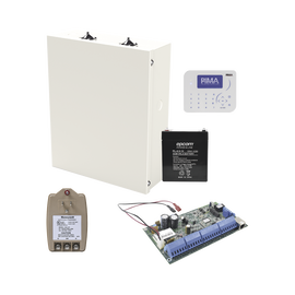 KIT DE ALARMA FORCE/TECLADO/GABINETE/TRNSFORMADOR/BATERIA