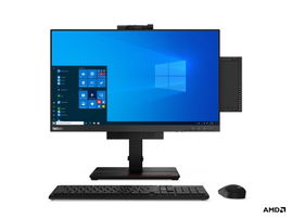 Lenovo ThinkCentre M75q Gen 2 11JK - Pequeño - Ryzen 3 4300GE / 3.5 GHz - RAM 8 GB - SSD 256 GB - Radeon Graphics - GigE - WLAN: 802.11a/b/g/n/ac, Bluetooth 5.0 - Win 10 Pro 64 bits - monitor: ninguno - negro Lenovo ThinkCentre M75q Gen 2 11JK - Pequeño - Ryzen 3 4300GE / 3.5 GHz - RAM 8 GB - SSD 256 GB - Radeon Graphics - GigE - WLAN: 802.11a/b/g/n/ac, Bluetooth 5.0 - Win 10 Pro 64 bits - monitor: ninguno - negro