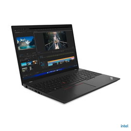 Lenovo ThinkPad T16 Gen 1 21BV - Diseño de bisagra en 180 grados - Intel Core i5 1235U / 1.3 GHz - Win 10 Pro 64 bits (incluye Licencia de Win 11 Pro) - Iris Xe Graphics de Intel - 16 GB RAM - 512 GB SSD TCG Opal Encryption 2, NVMe - 16