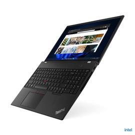 Lenovo ThinkPad T16 Gen 1 21BV - Diseño de bisagra en 180 grados - Intel Core i5 1235U / 1.3 GHz - Win 10 Pro 64 bits (incluye Licencia de Win 11 Pro) - Iris Xe Graphics de Intel - 16 GB RAM - 512 GB SSD TCG Opal Encryption 2, NVMe - 16