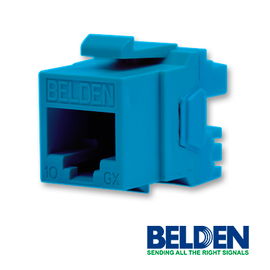 CONECTOR JACK BELDEN AX104156 RJ-45 CAT6A KEYCONNECT COLOR AZUL