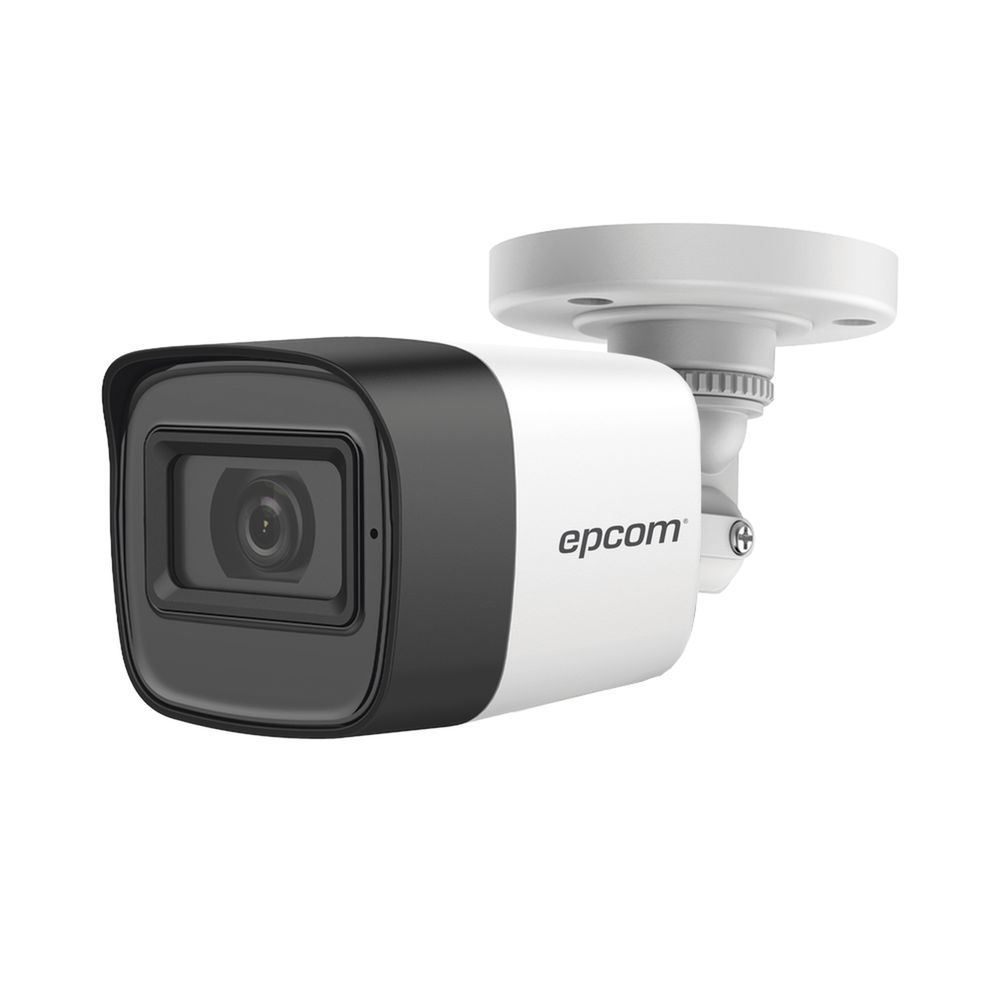 AUDIO POR COAXITRON / Bala TURBOHD 5 Megapixel / Gran Angular 106° / Lente 2.8 mm / 30 mts IR EXIR / Exterior IP67 / 4 Tecnologías / dWDR