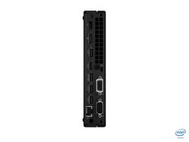 Lenovo ThinkCentre M80q 11DQ - Pequeño - Core i5 10400T / hasta 3.6 GHz - RAM 8 GB - SSD 256 GB - UHD Graphics 630 - Gigabit Ethernet, IEEE 802.11ax (Wi-Fi 6) - Win 10 Pro 64 bits - monitor: ninguno - teclado: español (Latinoamérica) - negro Lenovo ThinkCentre M80q 11DQ - Pequeño - Core i5 10400T / hasta 3.6 GHz - RAM 8 GB - SSD 256 GB - UHD Graphics 630 - Gigabit Ethernet, IEEE 802.11ax (Wi-Fi 6) - Win 10 Pro 64 bits - monitor: ninguno - teclado: español (Latinoamérica) - negro