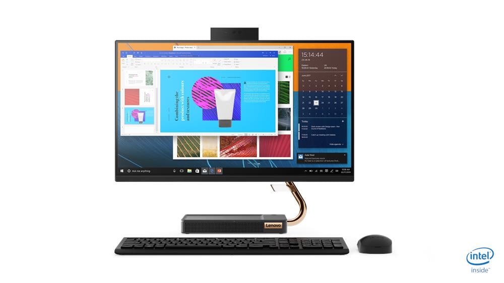 Lenovo IdeaCentre A540-24ICB F0EL - Todo en uno - con soporte - Core i3 9100T / 3.1 GHz - RAM 8 GB - HDD 1 TB - UHD Graphics 630 - GigE - WLAN: Bluetooth 4.0, 802.11a/b/g/n/ac - Win 10 Home 64 bit - monitor: LED 23.8 Lenovo IdeaCentre A540-24ICB F0EL - Todo en uno - con soporte - Core i3 9100T / 3.1 GHz - RAM 8 GB - HDD 1 TB - UHD Graphics 630 - GigE - WLAN: Bluetooth 4.0, 802.11a/b/g/n/ac - Win 10 Home 64 bit - monitor: LED 23.8