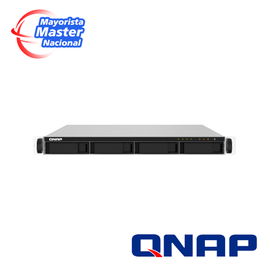 NAS QNAP TS-432PXU-RP-2G-US / PROCESADOR ANNARPUNA LABS APLINE / MEMORIA RAM 2GB / 4 BAHIAS FRONTALES SATA 3.5 PULGADAS y 2.5 PULGADAS / 2 PUERTOS RJ45 2.5GbE + 2 PUERTOS FIBRA OPTICA SFP+ 10GbE  / FUENTE REDUNDANTE / MONTAJE EN RACK 1UR / APLICACION