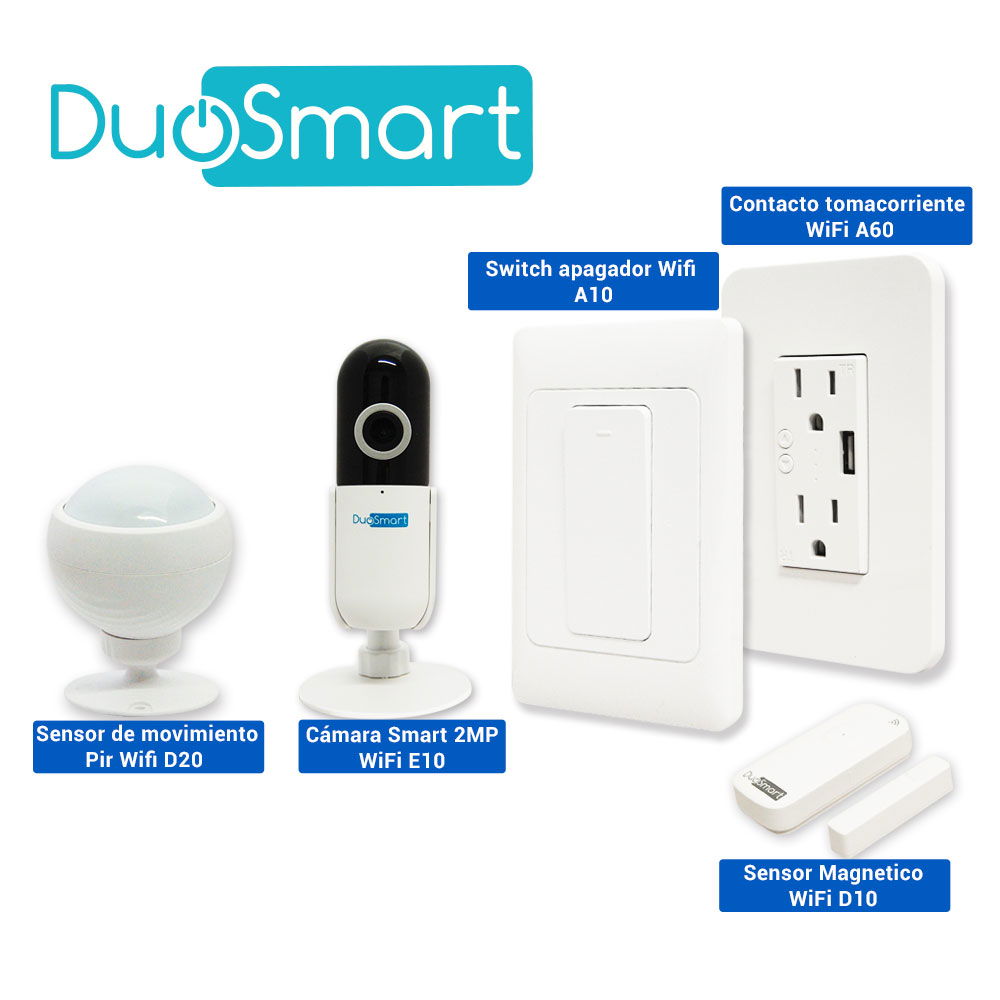 STARTER KIT DE DUOSMART CON 1x A60 + 1x E10 + 1x D10 + 1x A10 + 1x D20
