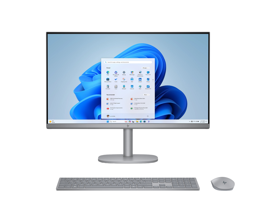 HP OmniStudio 27-cs0272la - All-in-one - Intel Core Ultra 7 155H / 4.8 GHz - DDR5 SDRAM - 512 GB HDD - 27