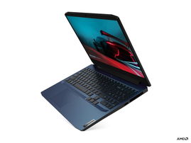 Lenovo IdeaPad Gaming 3 15ARH05 82EY - Diseño de bisagra en 180 grados - AMD Ryzen 5 - 4600H / hasta 4 GHz - Win 10 Home 64 bit - GF GTX 1650  - 8 GB RAM - 256 GB SSD NVMe - 15.6