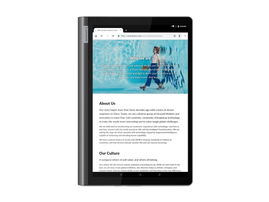 Lenovo Yoga Smart Tab ZA53 - Tableta - Android 9.0 (Pie) - 32 GB Embedded Multi-Chip Package - 10.1