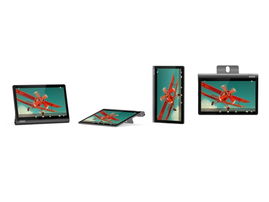 Lenovo Yoga Smart Tab ZA53 - Tableta - Android 9.0 (Pie) - 32 GB Embedded Multi-Chip Package - 10.1