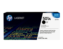 HP 501A - Negro - original - LaserJet - cartucho de tóner (Q6470A) - para Color LaserJet 3600, 3800, CP3505 HP 501A - Negro - original - LaserJet - cartucho de tóner (Q6470A) - para Color LaserJet 3600, 3800, CP3505