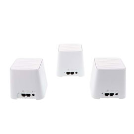 Nexxt Solutions Connectivity - Router - Wireless Mesh - 802.11ac - Desktop - 3600Mbps 3 Nodes AR Nexxt Solutions Connectivity - Router - Wireless Mesh - 802.11ac - Desktop - 3600Mbps 3 Nodes AR
