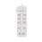 Forza - Surge protector - AC 110/220 V - 8 Tomas de Corriente - USB A+C