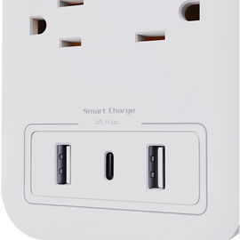 Forza - Surge protector - AC 110/220 V - 8 Tomas de Corriente - USB A+C Forza - Surge protector - AC 110/220 V - 8 Tomas de Corriente - USB A+C