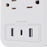 Forza - Surge protector - AC 110/220 V - 8 Tomas de Corriente - USB A+C