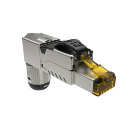 Nexxt Solutions Infrastructure - Modular Plug Termination Link - Cat6A - Packaged Quantity: 1 - 90 grados