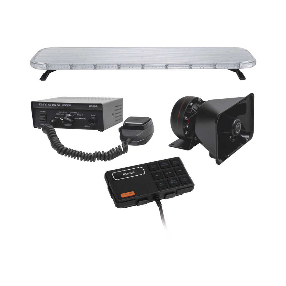 Kit básico para equipamiento de unidades de Seguridad Pública