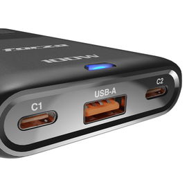 Forza - GaN Charger USB A/C 100W Forza - GaN Charger USB A/C 100W