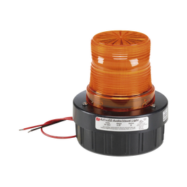 Luz LED intermitente visual audible, UL y cUL, 24 Vcd, ámbar