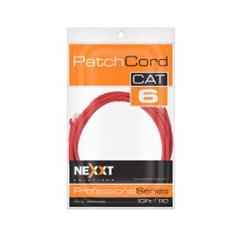 Nexxt Patch Cord Cat6 10Ft. RD