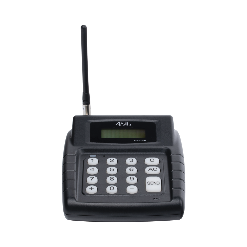 Transmisor TE-505 / Aplicación compacta de escritorio para restaurantes