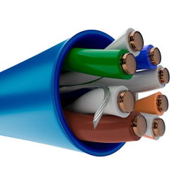 Nexxt Professional Cat5e U/UTP Cable 4P 24AWG CM 305m BL Nexxt Professional Cat5e U/UTP Cable 4P 24AWG CM 305m BL