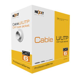 Nexxt Solutions Infrastructure - Bulk cable - UTP - 305 m RJ-45 - Red - Rojo