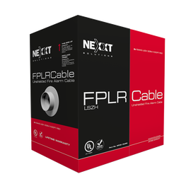 Nexxt Solutions Infrastructure - Fire Cable - FPLR - LSZH - 305 m - UL ROJO LSZH