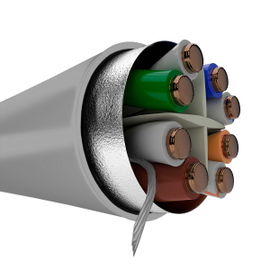Nexxt Solutions - Bulk cable - FUTP - 305 m - Gray - FUTP LSZH-1 Nexxt Solutions - Bulk cable - FUTP - 305 m - Gray - FUTP LSZH-1
