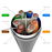 Nexxt Solutions - Bulk cable - FUTP - 305 m - Gray - FUTP LSZH-1