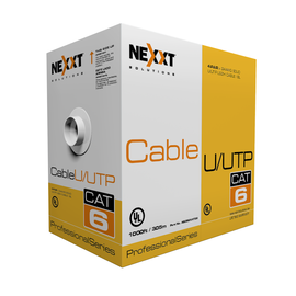 Nexxt Solutions Infrastructure - Bulk cable - UTP - 305 m RJ-45 - Blue - LSZH AZUL