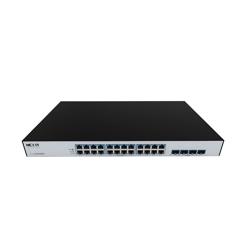 Nexxt Solutions Infrastructure - Switch PoE + - Gigabit Ethernet - 24 - 4 Gigabit SFP - Incluye accesorios rack Nexxt Solutions Infrastructure - Switch PoE + - Gigabit Ethernet - 24 - 4 Gigabit SFP - Incluye accesorios rack
