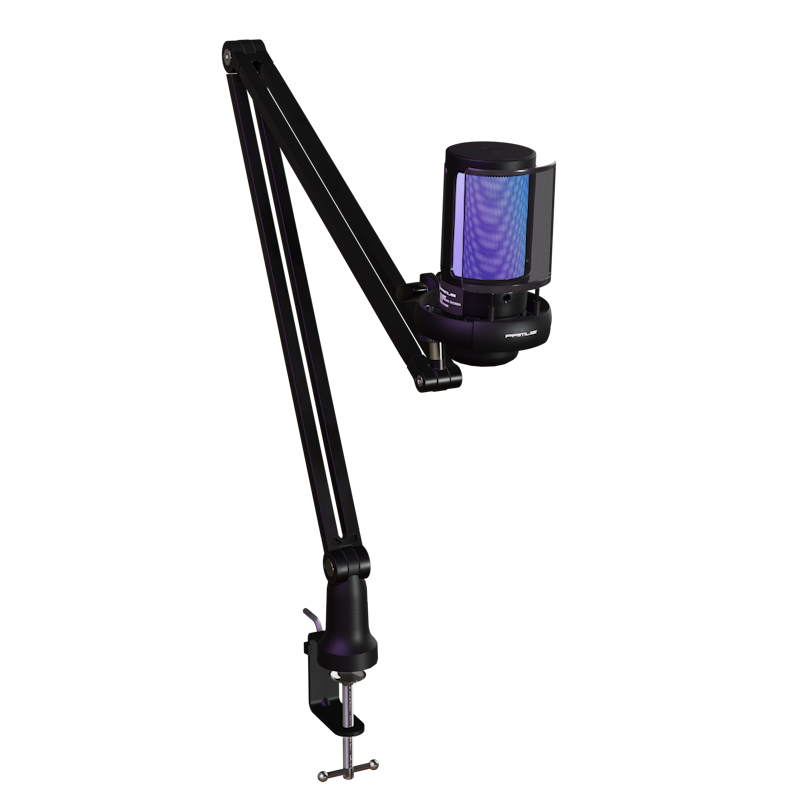 Primus Gaming - Microphone set - Computer - Wired - Includes arm stand
