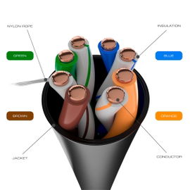 Nexxt Solutions Infrastructure - CAT5E EXT CABLE NEGR Nexxt Solutions Infrastructure - CAT5E EXT CABLE NEGR