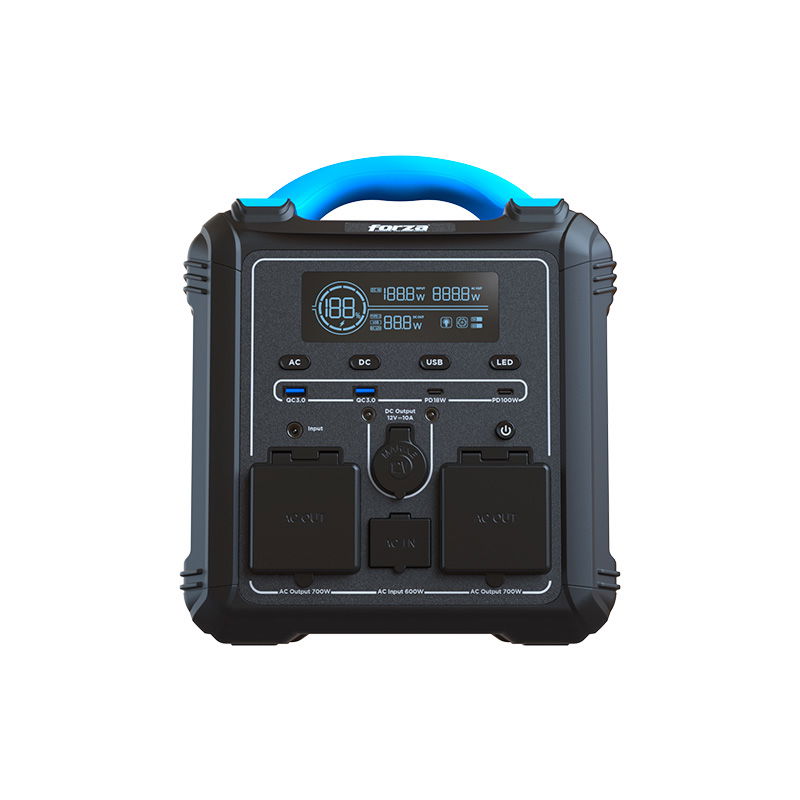 Forza Titan Series - Battery backup - 700 Watt - AC 110/120 V - 2AC/8DC 3.75V LiMnFePO4