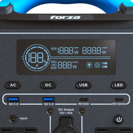 Forza Titan Series - Battery backup - 700 Watt - AC 110/120 V - 2AC/8DC 3.75V LiMnFePO4