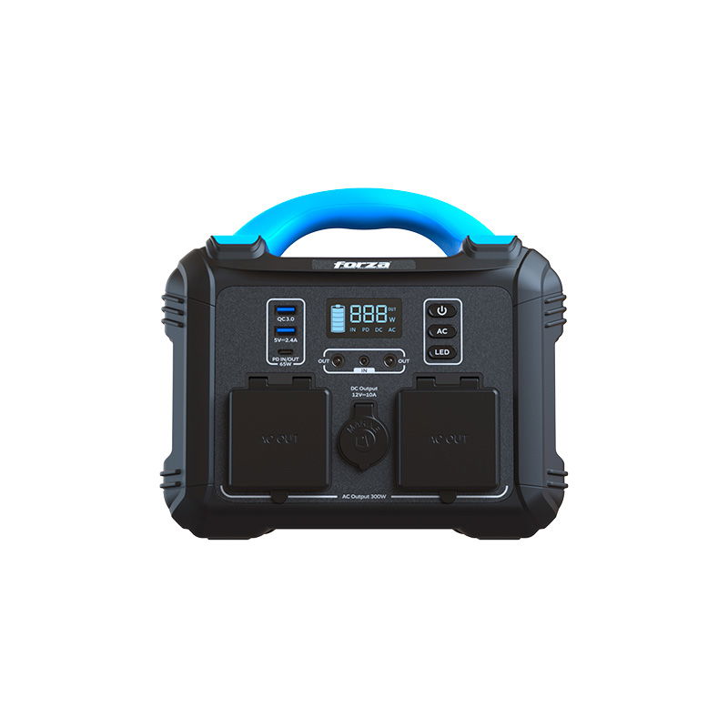 Forza Titan Series - Battery backup - 300 Watt - AC 110/120 V - 300W 2AC/6DC 3.75V LiMnFePO4 Forza Titan Series - Battery backup - 300 Watt - AC 110/120 V - 300W 2AC/6DC 3.75V LiMnFePO4