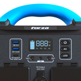 Forza Titan Series - Battery backup - 300 Watt - AC 110/120 V - 300W 2AC/6DC 3.75V LiMnFePO4 Forza Titan Series - Battery backup - 300 Watt - AC 110/120 V - 300W 2AC/6DC 3.75V LiMnFePO4
