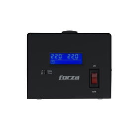 Forza - Automatic voltage regulator - External - AC 220 V - 3 Tomas de Corriente - 6000 VA