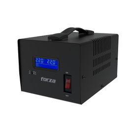 Forza - Automatic voltage regulator - External - AC 220 V - 3 Tomas de Corriente - 6000 VA