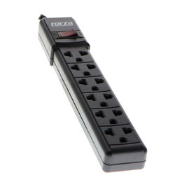 Forza - Power strip - AC 110/220 V - 6 Tomas de Corriente - Green