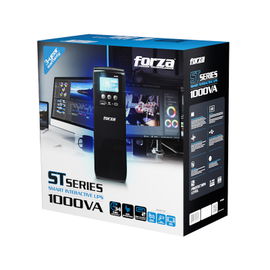 Forza - UPS - Line interactive - 600 Watt - 1000 VA - AC 110/120 V - 10-NEMA USB 1A/1C