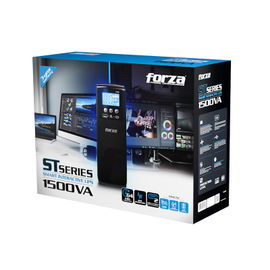 Forza - UPS - Line interactive - 900 Watt - 1500 VA - AC 110/120 V - 10-NEMA USB 1A/1C Forza - UPS - Line interactive - 900 Watt - 1500 VA - AC 110/120 V - 10-NEMA USB 1A/1C