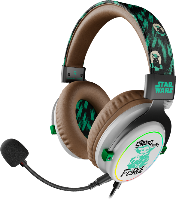 Primus Gaming - Headset - Para Game console / Para Home audio / Para Portable electronics / Para Tablet / Para Cellular phone - Wired - Grogu Headset