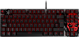 Primus Gaming - Keyboard - Wired - Spanish - USB - Ergonomic Design - Dark Side Keyboard Primus Gaming - Keyboard - Wired - Spanish - USB - Ergonomic Design - Dark Side Keyboard