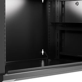 Nexxt Solutions Infrastructure - Wall mount enclosure - SPCC steel / Tempered glass - Black / RAL 9005 - 6U 600X600 Nexxt Solutions Infrastructure - Wall mount enclosure - SPCC steel / Tempered glass - Black / RAL 9005 - 6U 600X600