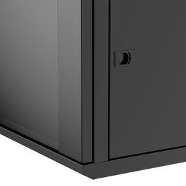 Nexxt Solutions Infrastructure - Wall mount enclosure - SPCC steel / Tempered glass - Black / RAL 9005 - 6U 600X600 Nexxt Solutions Infrastructure - Wall mount enclosure - SPCC steel / Tempered glass - Black / RAL 9005 - 6U 600X600