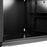 Nexxt Solutions Infrastructure - Wall mount enclosure - SPCC steel / Tempered glass - Black / RAL 9005 - 9U 600X450