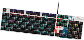 Primus Gaming - Keyboard - Wired - Spanish - USB - Ergonomic Design - Ahsoka  PKS-S092AT-S