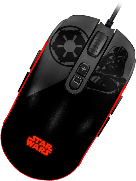 Primus Gaming PMO-S203DV - Mouse - USB - Wired - Darth Vader 12400T